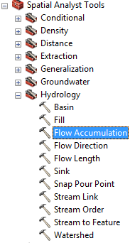 ArcGIS Flow Accumulation