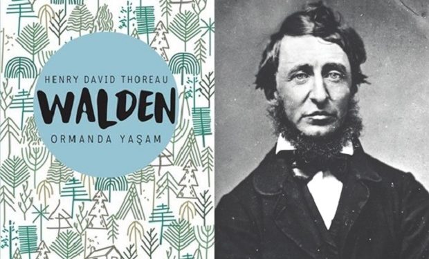 Henry David Thoreau kitabı Walden Ön Kapağı
